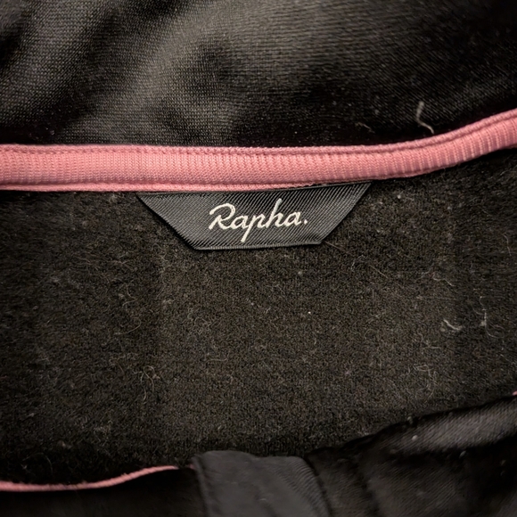 Rapha Merino Wool Blend Winter Riding Jersey Black Men's Size Medium - Picture 3 of 6